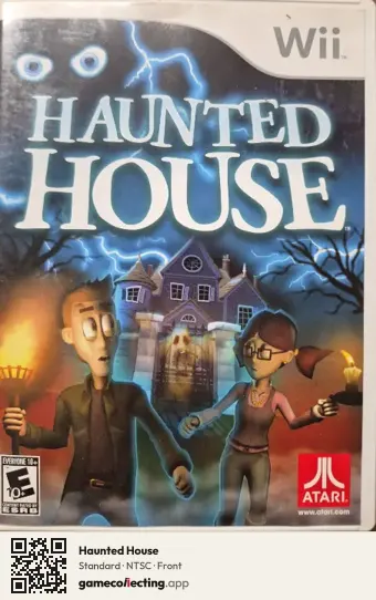 Haunted House Nintendo Wii, NTSC box front
