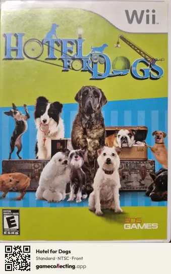 Hotel for Dogs Nintendo Wii, NTSC box front