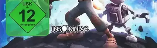 Ratchet & Clank, the USK square on its front