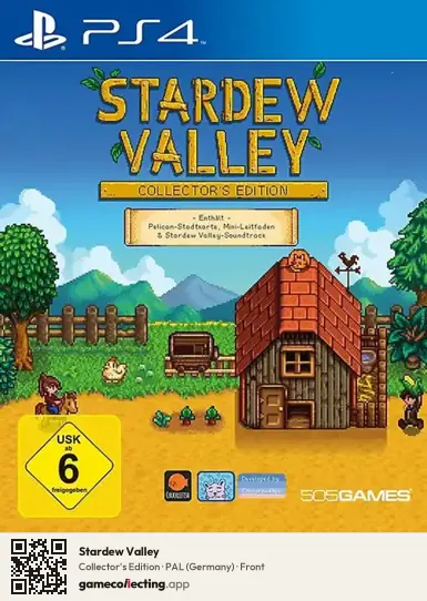 Stardew Valley PlayStation 4, Germany box front
