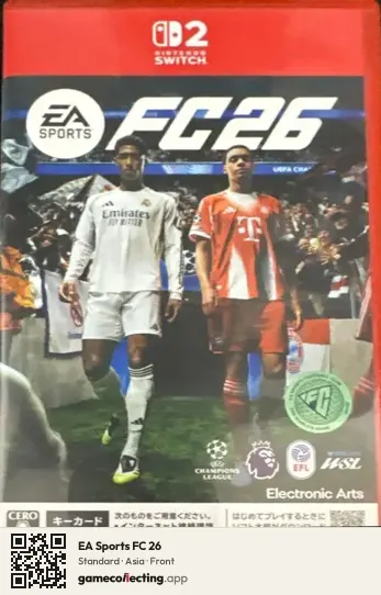 EA Sports FC 26 Nintendo Switch 2, Asia box front