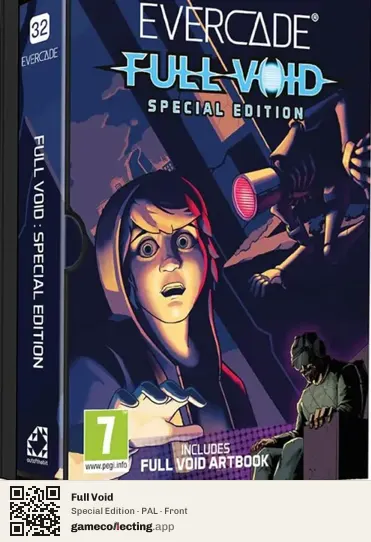 Full Void Evercade, PAL box front