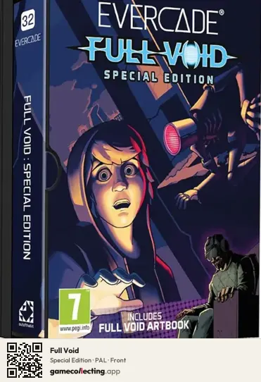 Full Void Evercade, PAL box front