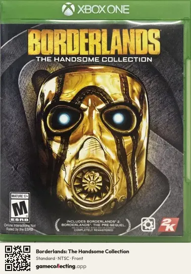 Borderlands: The Handsome Collection Xbox One, NTSC box front