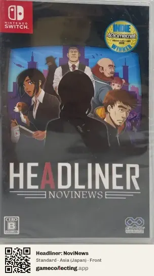 Headliner: NoviNews Nintendo Switch, Asia box front