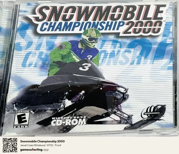 Snowmobile Championship 2000 Computer, NTSC box front