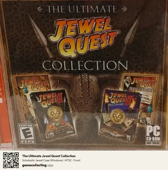 The Ultimate Jewel Quest Collection Computer, NTSC box front