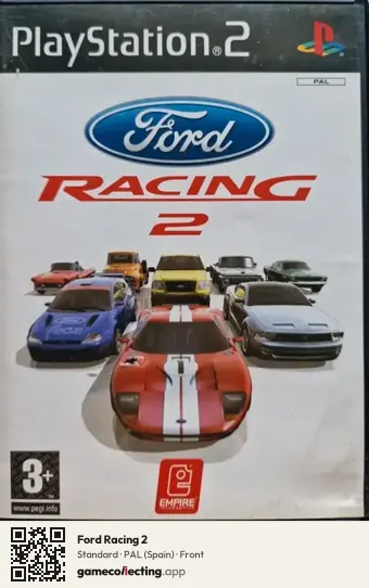 Ford Racing 2 PlayStation 2, Spain box front