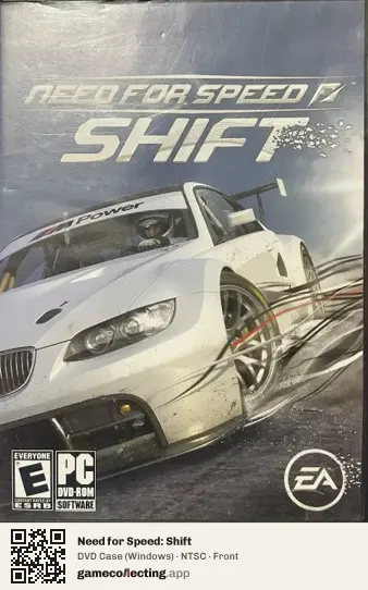 Need for Speed: Shift Computer, NTSC box front