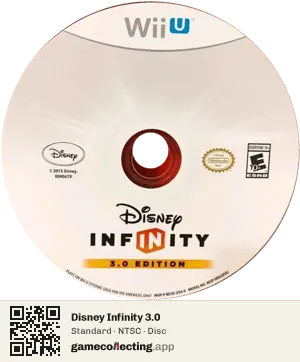 Disney Infinity 3.0 Nintendo Wii U, NTSC disc