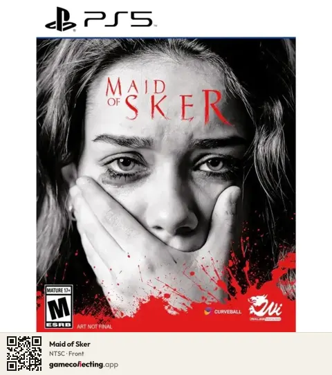 Maid of Sker PlayStation 5, NTSC box front