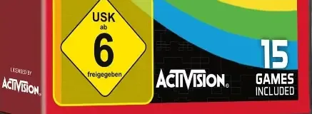 Activision Collection 1, the USK square on its front