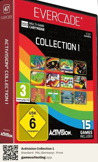 Activision Collection 1 Evercade, Germany box front