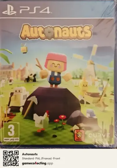 Autonauts PlayStation 4, France box front