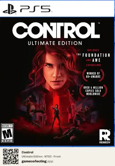 Control PlayStation 5, NTSC box front