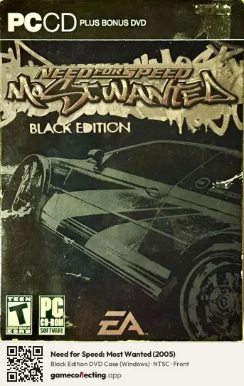 Need for Speed: Most Wanted (2005) Computer, NTSC box front