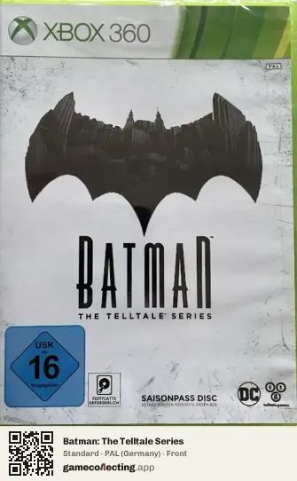 Batman: The Telltale Series Xbox 360, Germany box front