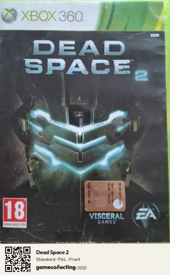 Dead Space 2 Xbox 360, PAL box front