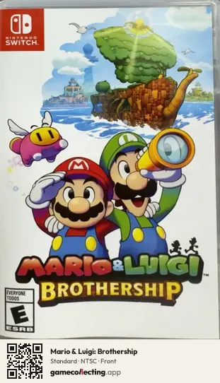 Mario & Luigi: Brothership Nintendo Switch, NTSC box front