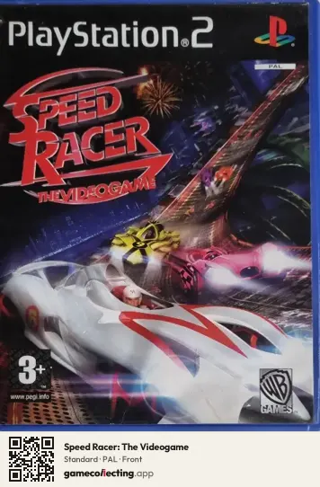 Speed Racer: The Videogame PlayStation 2, PAL box front