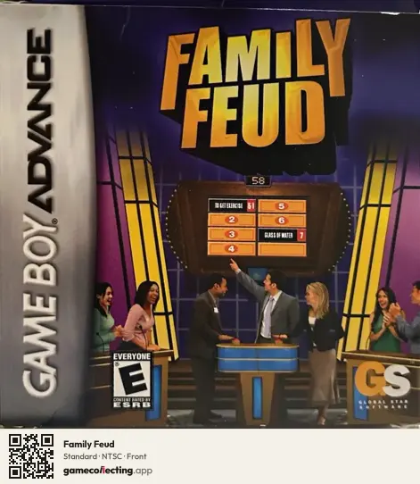 Family Feud Game Boy Advance, NTSC box front