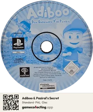 Adiboo & Paziral's Secret PlayStation, PAL disc