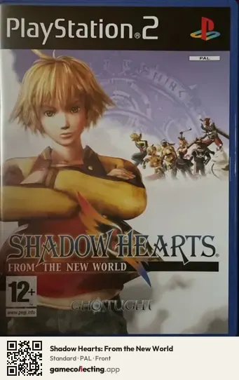 Shadow Hearts: From the New World PlayStation 2, PAL box front
