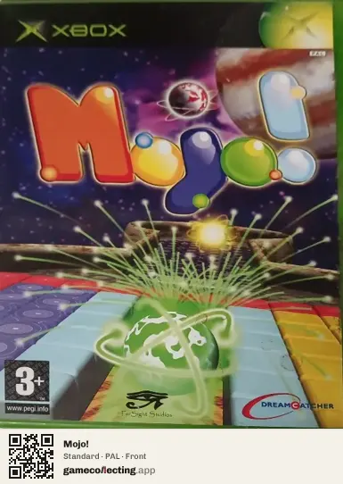 Mojo! Xbox, PAL box front