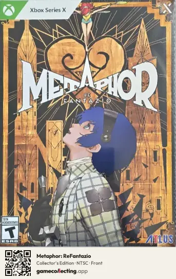 Metaphor: ReFantazio Xbox Series X, NTSC box front
