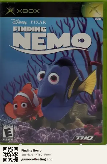 Finding Nemo Xbox, NTSC box front