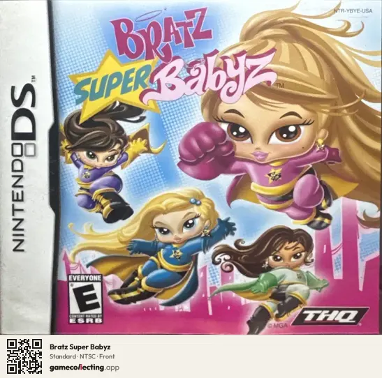 Bratz Super Babyz Nintendo DS, NTSC box front