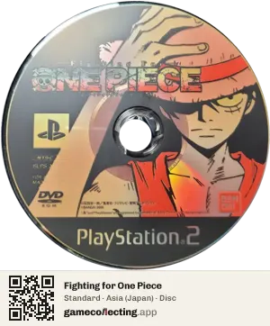 Fighting for One Piece PlayStation 2, Asia disc