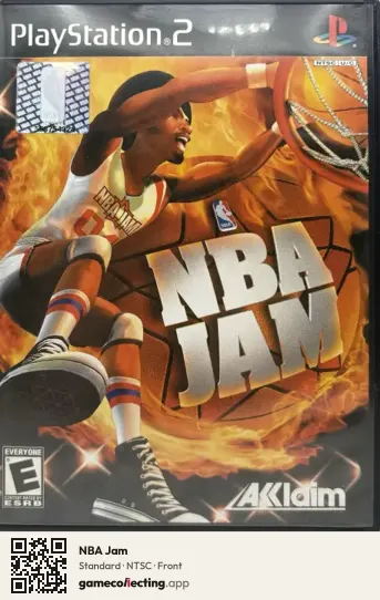NBA Jam PlayStation 2, NTSC box front