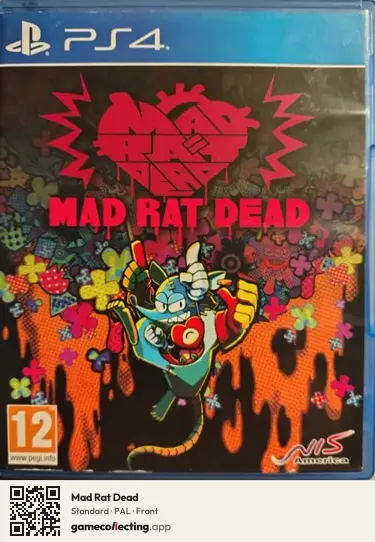 Mad Rat Dead PlayStation 4, PAL box front