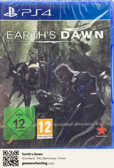 Earth's Dawn PlayStation 4, Germany box front