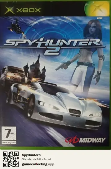SpyHunter 2 Xbox, PAL box front
