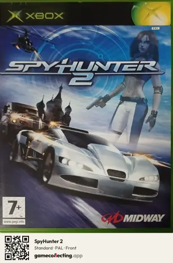 SpyHunter 2 Xbox, PAL box front
