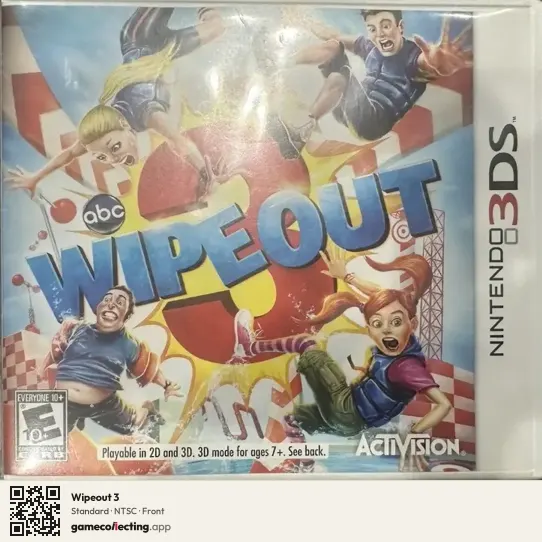 Wipeout 3 Nintendo 3DS, NTSC box front