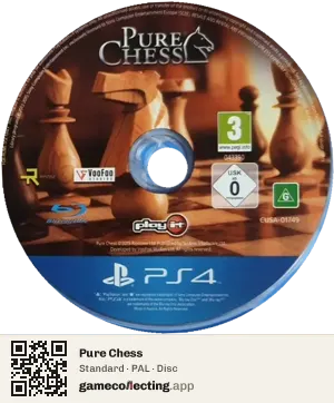 Pure Chess PlayStation 4, PAL disc