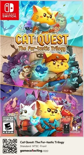 Cat Quest: The Fur-tastic Trilogy Nintendo Switch, NTSC box front