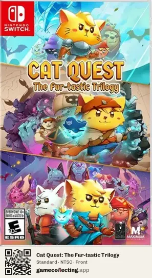 Cat Quest: The Fur-tastic Trilogy Nintendo Switch, NTSC box front