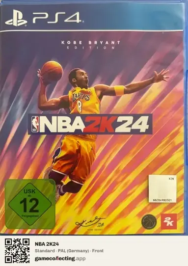 NBA 2K24 PlayStation 4, Germany box front