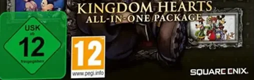 Kingdom Hearts All-in-One Package, the USK square on its front