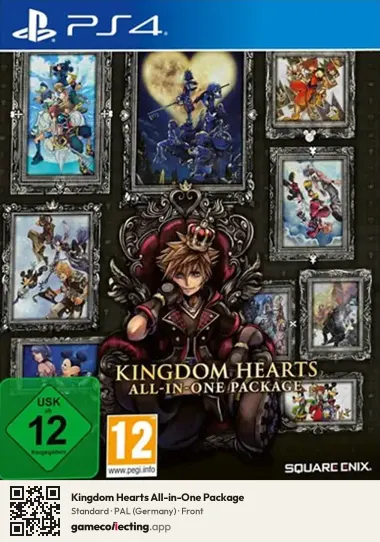 Kingdom Hearts All-in-One Package PlayStation 4, Germany box front