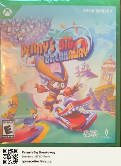 Penny's Big Breakaway Xbox Series X, NTSC box front