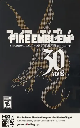 Fire Emblem: Shadow Dragon & the Blade of Light Nintendo Switch, NTSC box front