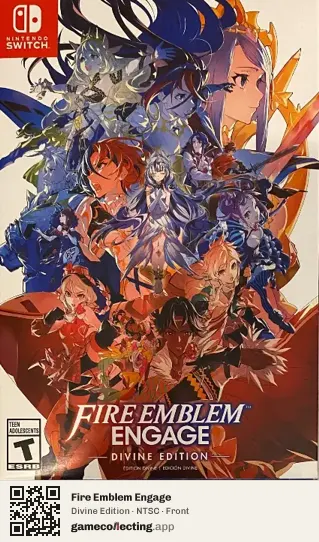 Fire Emblem Engage Nintendo Switch, NTSC box front