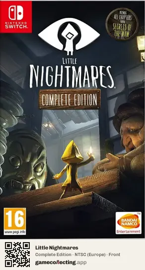 Little Nightmares Nintendo Switch, Europe box front