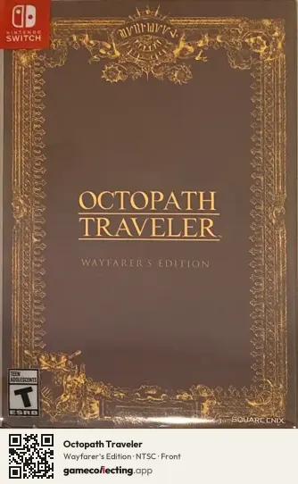 Octopath Traveler Nintendo Switch, NTSC box front