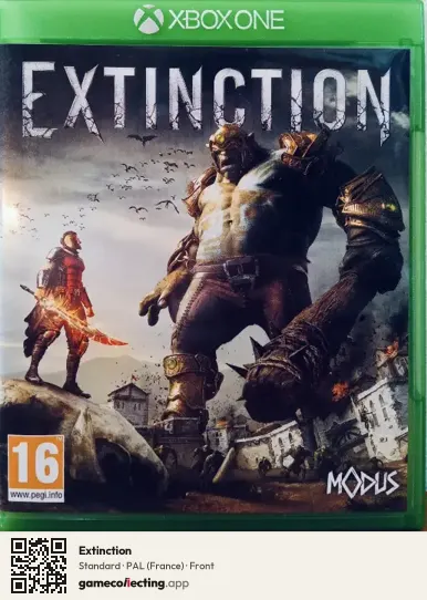 Extinction Xbox One, France box front